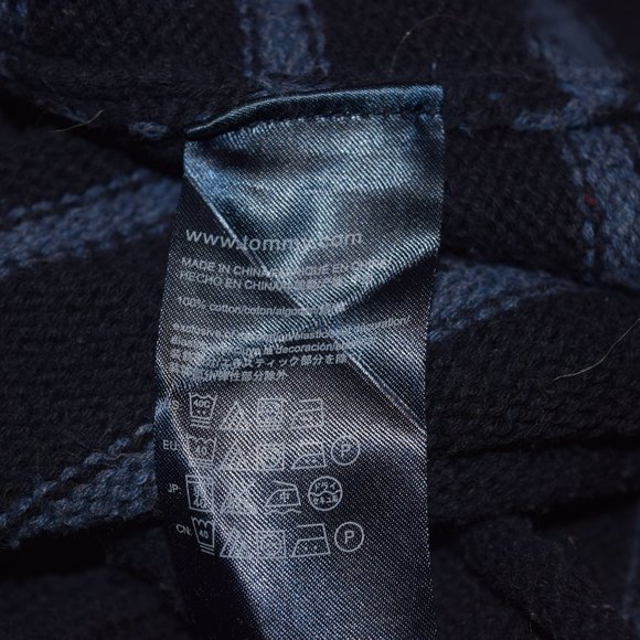 Men's Navy Stripe Sweater - Picture 4 of 4